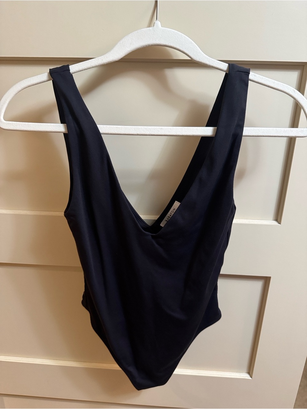 Babaton (Aritzia) Black thong bodysuit